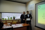 Вручение сертификата Литвинову А.В